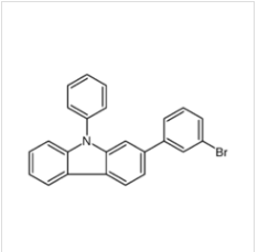 2-(3-溴苯基)-9-苯基咔唑|1365118-41-7 