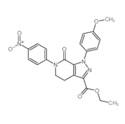 4,5,6,7-四氢-1-(4-甲氧基苯基)-6-(4-硝基苯基)-7-氧代-1H-吡唑并[3,4-c]吡啶-3-羧酸乙酯 