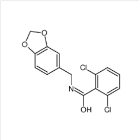 N-(1,3-苯并二氧杂环戊烯-5-基甲基)-2,6-二氯苯甲酰胺|349438-38-6 