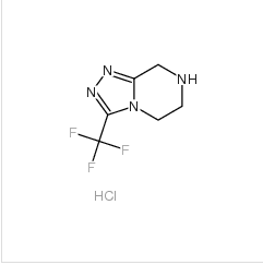 3-三氟甲基-5,6,7,8-四氢-1,2,4-三唑并[4,3-a]吡嗪盐酸盐|762240-92-6 