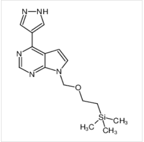 4-(1H-吡唑-4-基)-7-((2-(三甲基硅烷基)乙氧基)-甲基)-7H-吡咯并[2,3-D]嘧啶941685-27-4 