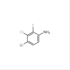 4-溴-3-氯-2-氟苯胺|115843-99-7 