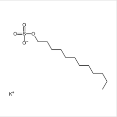 月桂基硫酸酯钾盐|4706-78-9 