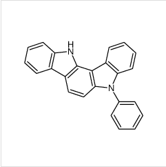 5,12-二氢-5-苯基吲哚并[3,2-a]咔唑|1247053-55-9 