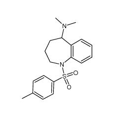 2,3,4,5-四氢-N,N-二甲基-1-(4-甲基苯磺酰基)-1H-1-苯并氮杂卓-5-胺|181210-18-4 