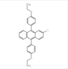 9,10-双(4-乙氧苯基)-2-氯蒽|135965-21-8 