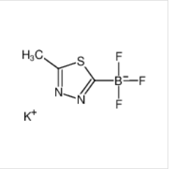 (5-甲基-1,3,4-噻二唑-2-基)三氟硼酸钾|1245906-72-2 