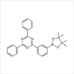 2,4-二苯基-6-[3-(4,4,5,5-四甲基-1,3,2-二氧杂环戊硼烷-2-基)苯基]-1,3,5-三嗪 |1269508-31-7