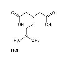 2-[carboxymethyl-[2-(dimethylamino)ethyl]amino]acetic acid,hydrochloride|5394-39-8 