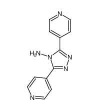 (4-amino-3,5-bis(4-pyridyl)-1,2,4-triazole)|38634-05-8 