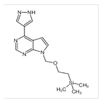4-(1H-吡唑-4-基)-7-((2-(三甲基甲硅烷基)乙氧基)-甲基)-7h-吡咯并[2,3-d]嘧啶|941685-27-4 