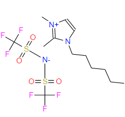 1-己基-2,3-二甲基咪唑双(三氟甲磺酰基)亚胺盐|384347-22-2 