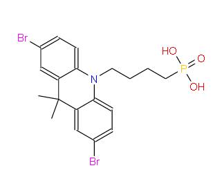 4-(2,7-二溴-9,9 二甲基吖啶-10(9 氢)-基) 丁基]磷（2Br-4DMAcPA）| 2971088-37-4 